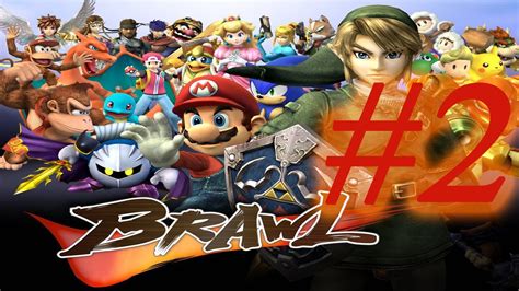 Wii Super Smash Bros Brawl 2 Peleas 1 A 1 Comentando Youtube