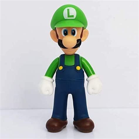 Action Figure Luigi Super Mario Bros Boneco Colecionável Toyshow