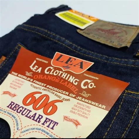 Jual Celana Panjang Pria Lea Jeans Standar Reguler Blueblack