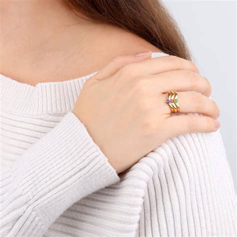 Bague Or Jaune Ou Rubis Aurora Ocarat