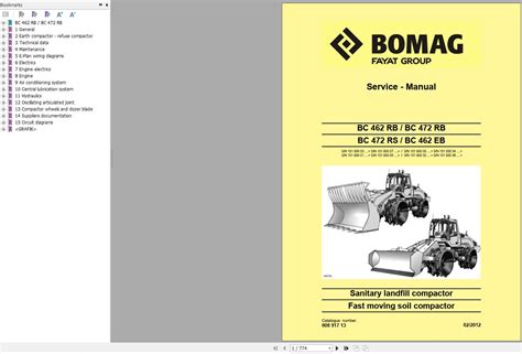 Bomag Bc Rb Operating Instructions Service Manual Service Training Pdf