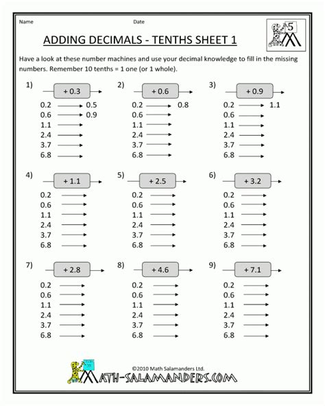 5th Grade Math Test Online