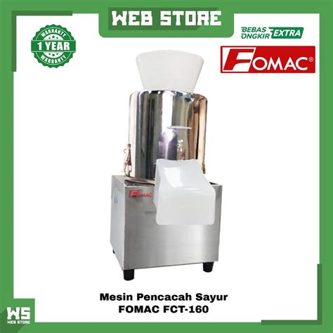 Jual Mesin Pencacah Sayur Daging Blender Bumbu Fomac Fct Food