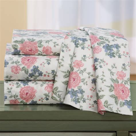 Delightful Garden Floral 4-Piece Bed Sheet Set | Collections Etc.