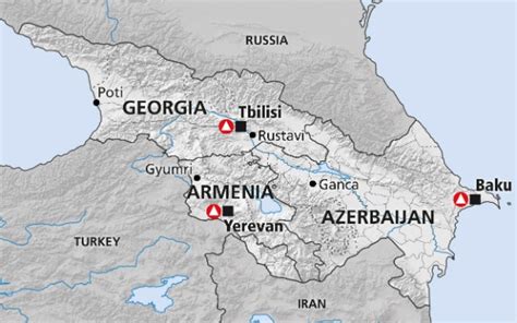 South Caucasus (Georgia, Armenia, Azerbaijan)