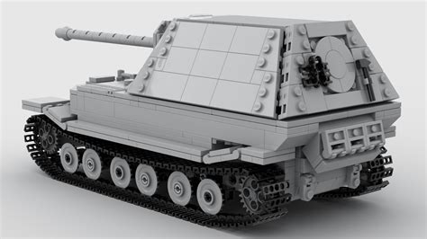 LEGO Tank Custom Instructions Elefant