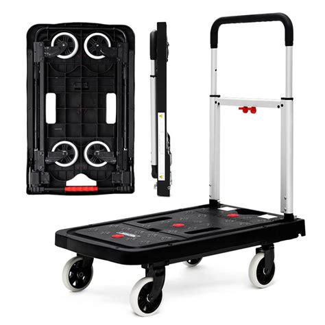 Buy Platform Hand Truck Push Cart Dolly By Rotihomesys Shopping Carts