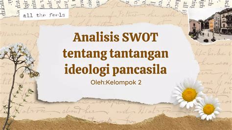 Ppkn Analisis Swot Tantangan Ideologi Pancasila Ppt