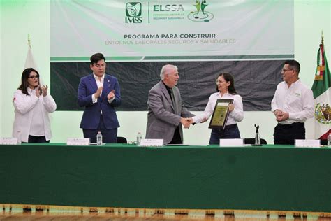 IMSS otorga distintivo ELSSA a empresa Crown Envases México por