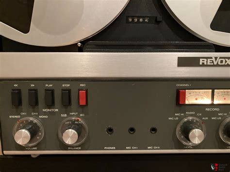 Revox A77 MK III reel-to-reel tape recorder. Revox A77 is an iconic ...