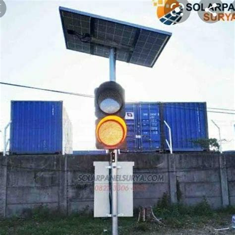 Jual Led Traffic Trafic Lalu Lintas Mata Solar Sel Panel Surya