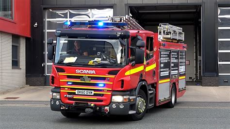 Kirkdale Browns Scania P Rescue Pump Turnout Merseyside Fire