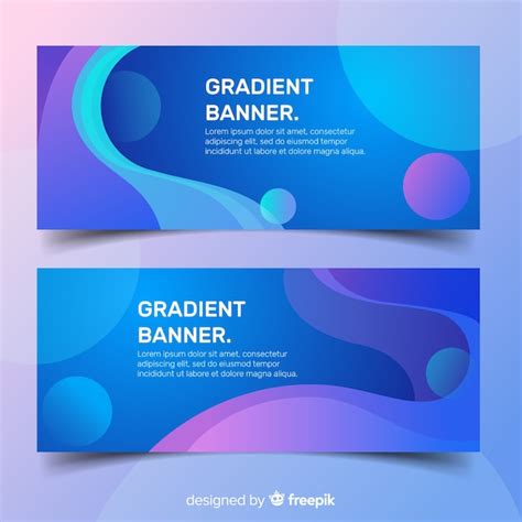 Free Vector Gradient Banner