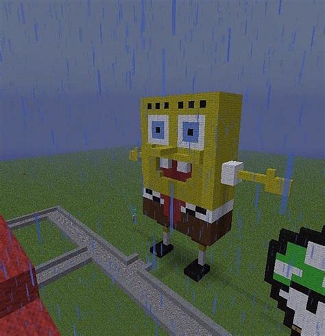 Spongebob Statue Minecraft Map