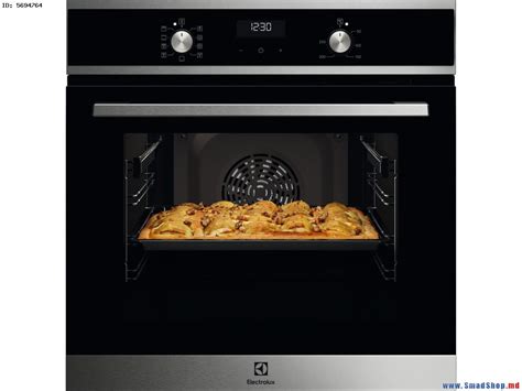 Встраиваемая электрическая духовка Electrolux EOD5C70BX (Black/Inox ...