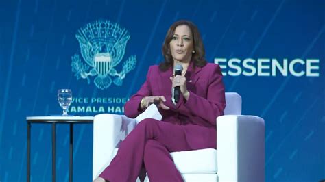 Vice President Kamala Harris Speaks At Essence Fest Good Morning America