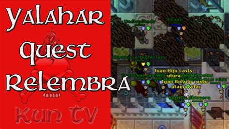 Quests 1 Yalahar Service Tibia Relembra YouTube