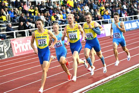 Nio Vikingar Till Finnkampen Friidrottsklubben Ullevi Vikingen