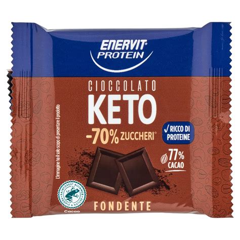 Tavoletta Cioccolato Keto Enervit Protein Bennet Online