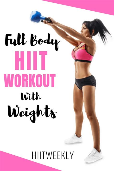 25 Minute Full Body HIIT Workout With Weights HIIT WEEKLY