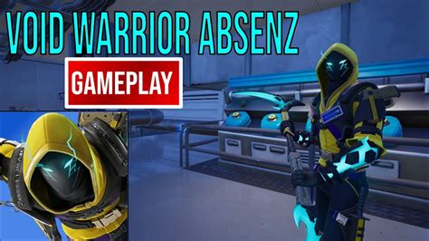 New Void Warrior Absenz Skin Gameplay Fortnite Battle Royale Youtube