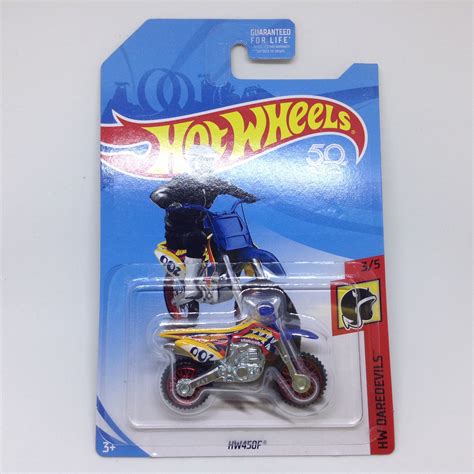 JULIAN S HOT WHEELS BLOG HW450F 2018 HW Daredevils Yellow Recolor
