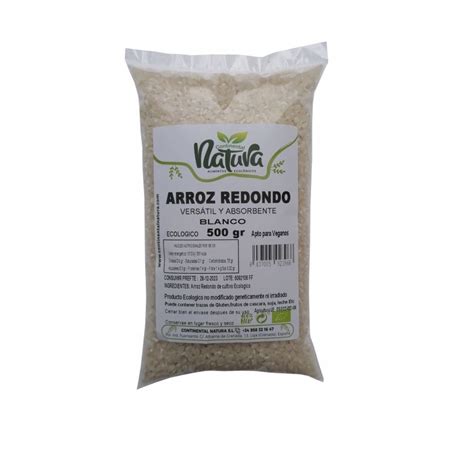 Arroz Blanco Redondo Bio Gr C Natura