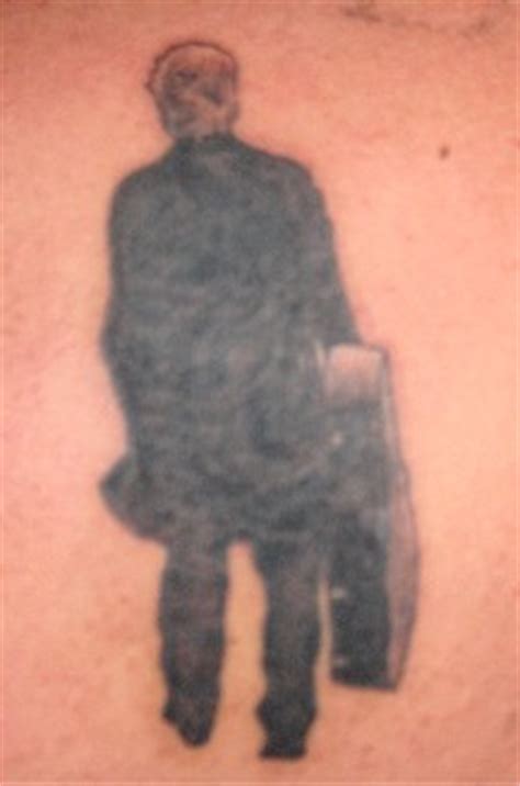 John Prine Fair Square Tattoo On Kevin Gray