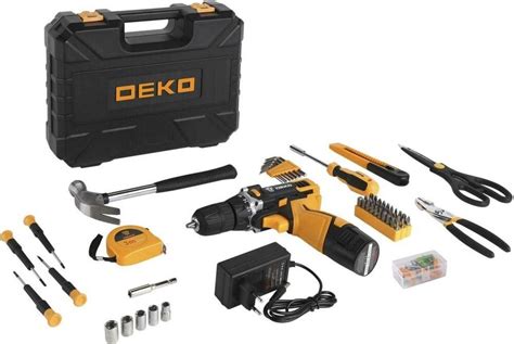 Аккумуляторная дрель-шуруповерт DEKO DKCD12FU-Li 063-4112 — купить в ...