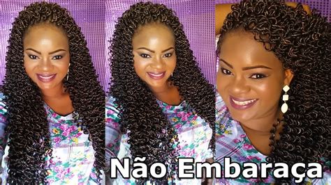 Tutorial Crochet Braids Cachos feitos em casa Por Alê Soares