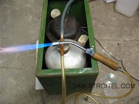 Бензиновая горелка своими руками: фото, описание самоделки