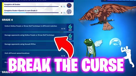 How To Complete Break The Curse Quests In Fortnite Grade 4