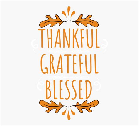 Thankful Grateful Blessed Free Transparent Clipart Clipartkey