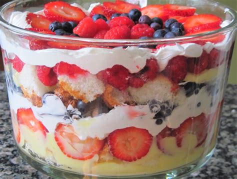 Patriotic Trifle Dessert Pallet And Pantry