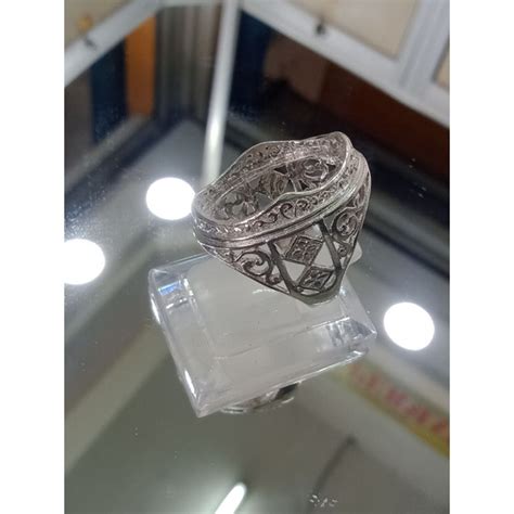 Jual Ring Perak Batu Cin Cin Shopee Indonesia