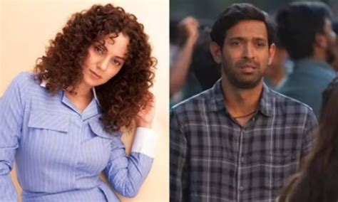 As Kangana Praises Vikrant Massey For 12th Fail Netizens Dig Out Her