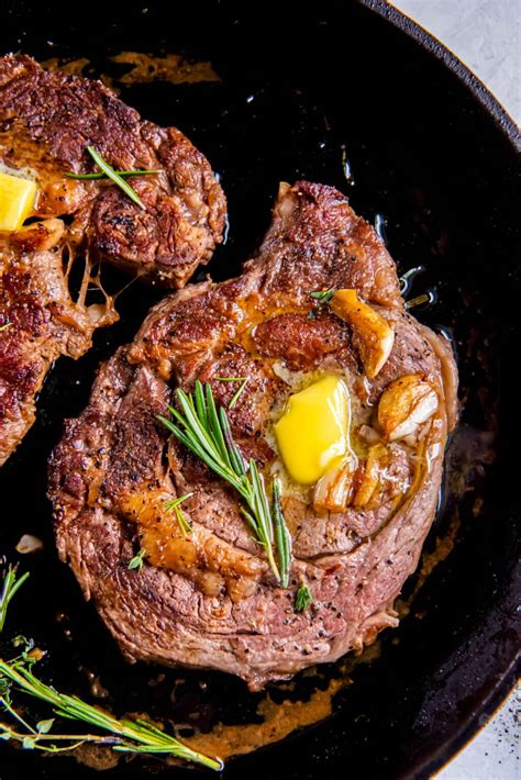 Pan Seared Ribeye Spoonful Of Flavor