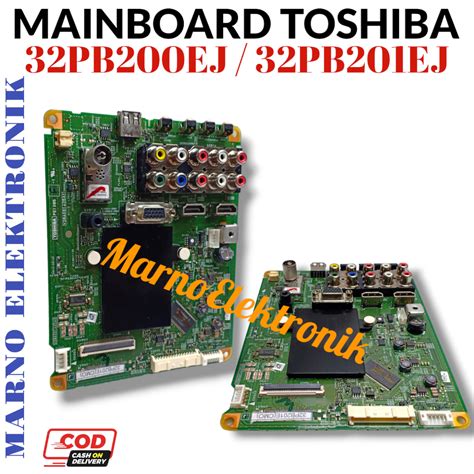 Mesin Mb Mainboard Led Tv Toshiba Pb Ej Pb Ej Module