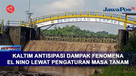 KALTIM ANTISIPASI DAMPAK FENOMENA EL NINO LEWAT PENGATURAN MASA TANAM