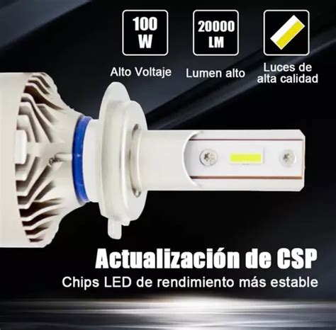 Focos Led Mas Adaptador Vw Vento Al Canbus Y Emc Env O Gratis