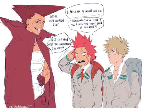 Bakugou Katsuki Kirishima Eijirou Hero Academia Characters Kirishima My Hero Academia Memes