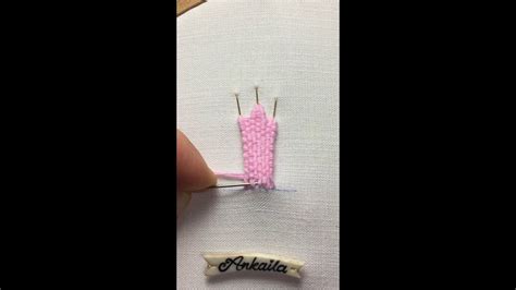 How To Make Serrated Petal Using Woven Picot Stitch Method In 2022