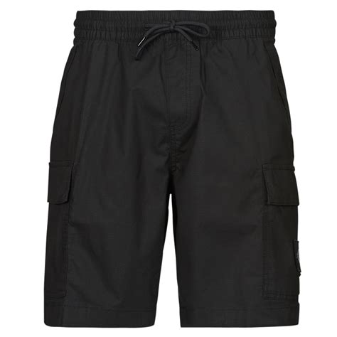 Calvin Klein Jeans WASHED CARGO SHORT Čierna Bezplatné doručenie