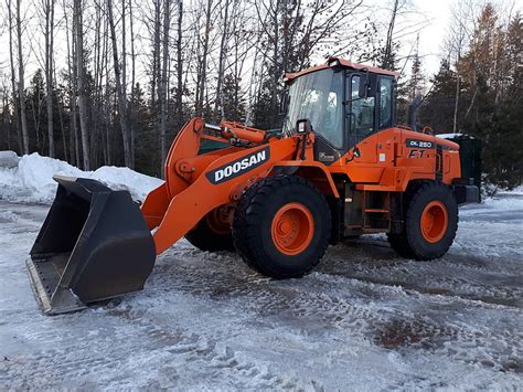 Wheel Loader Doosan Dl Hd Wallpaper Pxfuel