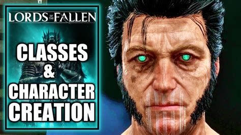 Lords Of The Fallen All Classes Character Creation YouTube