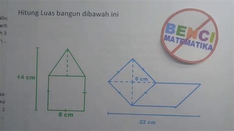 Contoh Soal Luas Dan Keliling Bangun Datar Gabungan Dan Jawabannya