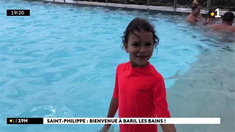 Le bassin du Baril les Bains a Saint Philippe inauguré ce week end