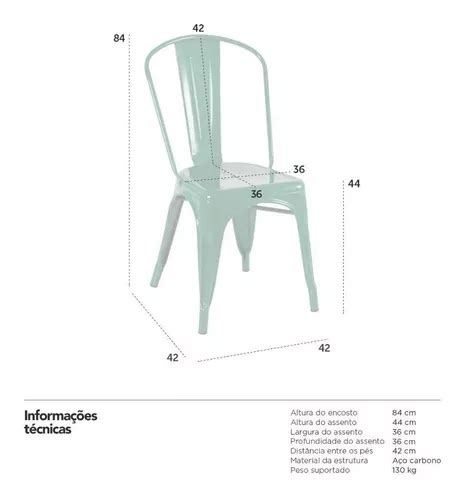 Sillas Tipo Loft Industriales Tolix Acero Y Metal Colores Marco