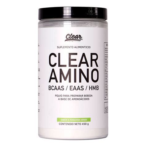 Clear Amino 9 Aminoacidos Esenciales EAAS 50 Porciones Uva CLEAR