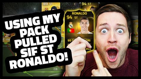 Sif Pack Pulled Ronaldo Squad Builder Fifa Ultimate Team Youtube